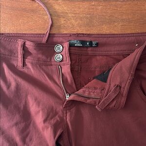 Prana | Halle Pant | Burgandy
